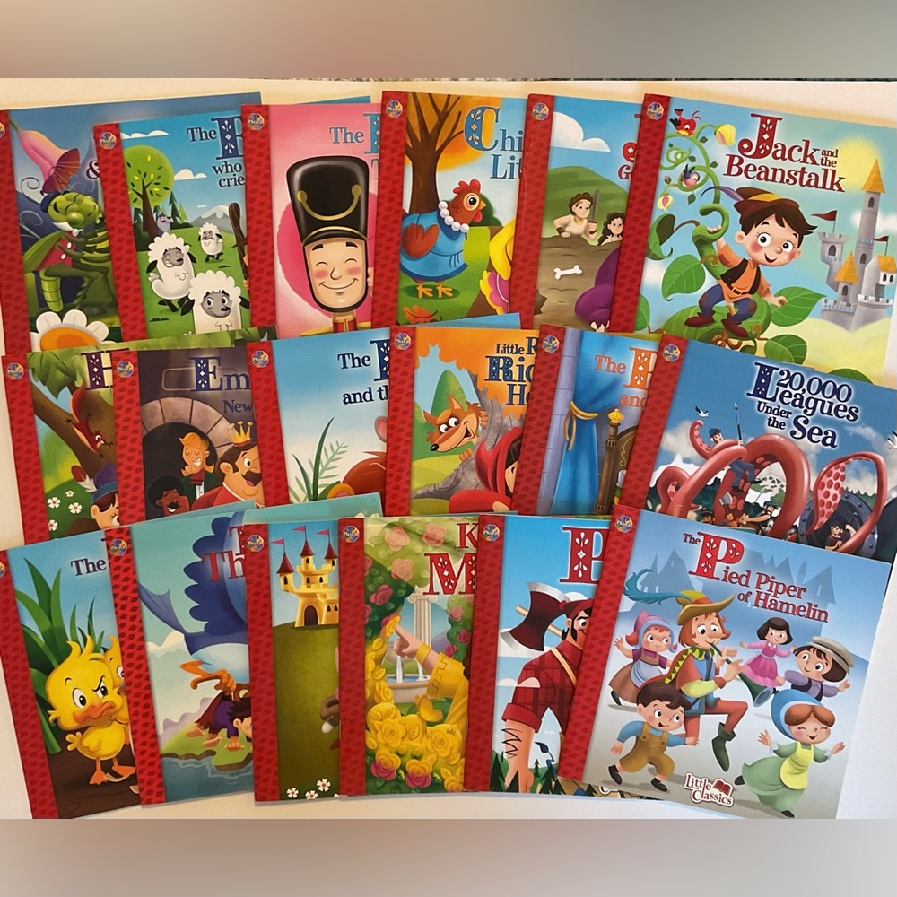 Set of 18 Little Classics Children’s Books by Phidal Publishing